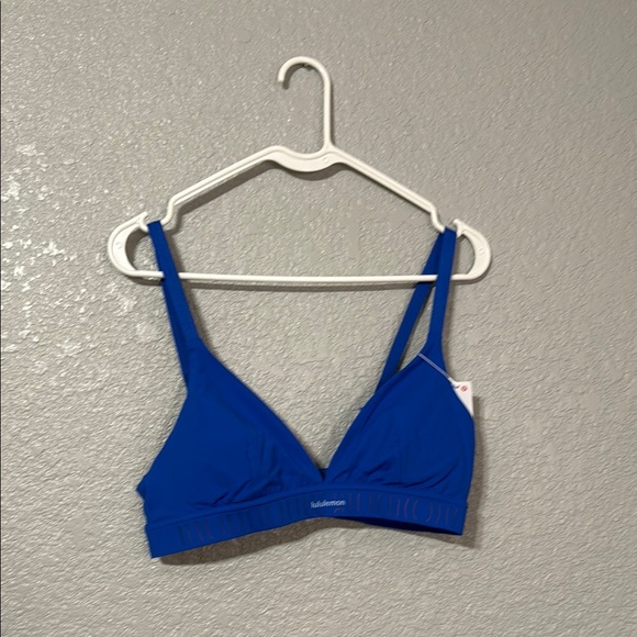 lululemon license to train triangle bra A/B cup *logo size 10 in blazer blue - Picture 4 of 9